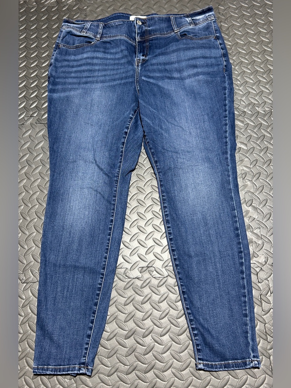 Lane Bryant Women's Blue Skinny Jeans